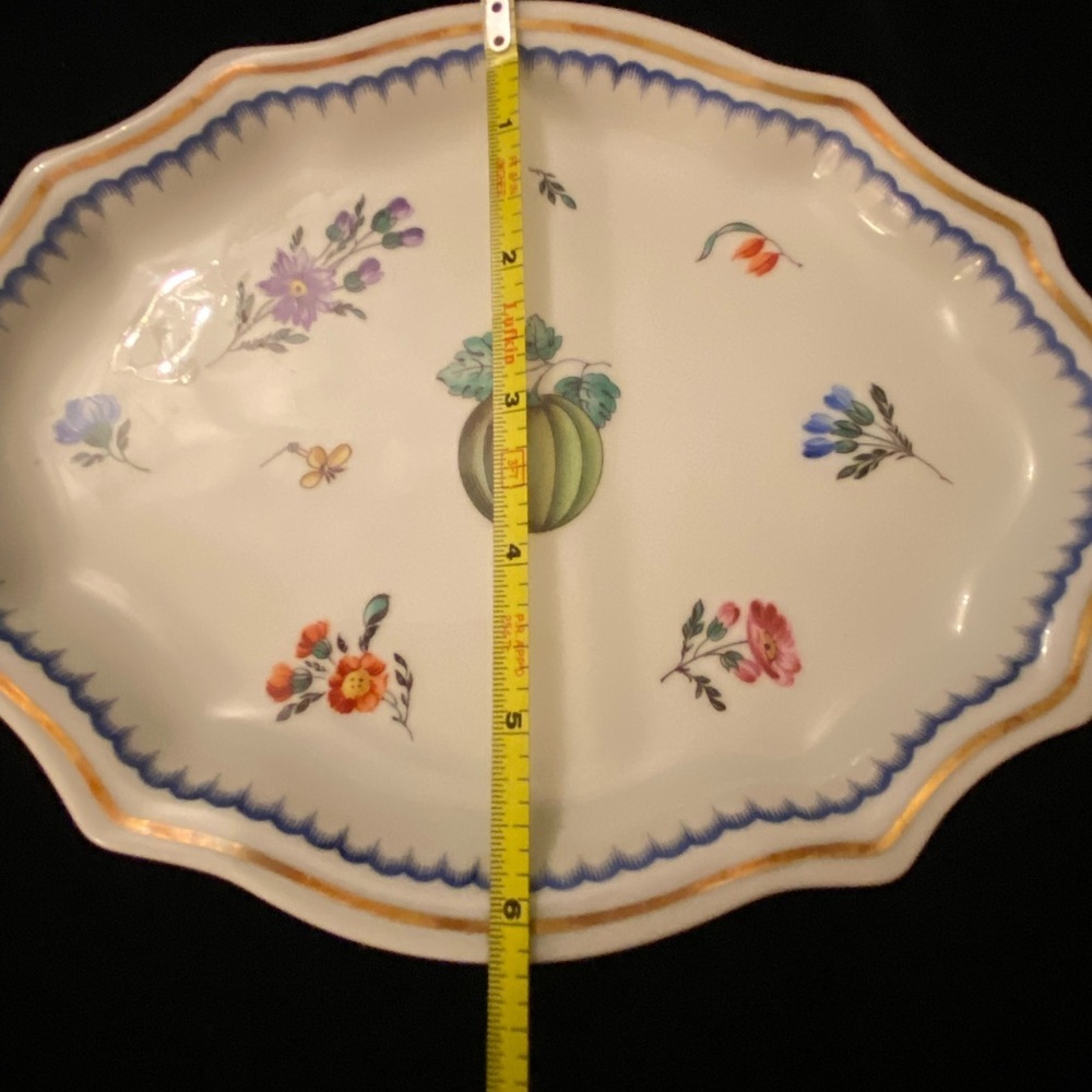 Richard Ginori ITALIAN FRUITS 8 3/8" HORS D OEUVRE TRAY - Picture 8 of 10